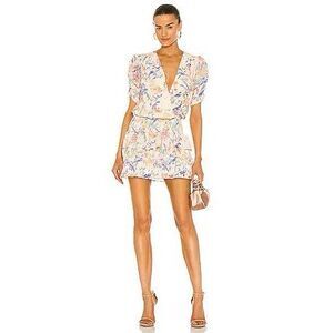 Amanda Uprichard Nala Mini Dress in Floressence Medium